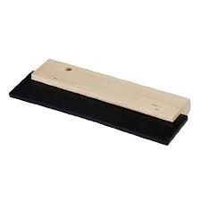 Voegrubber houten handvat