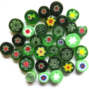 Millefiori Green