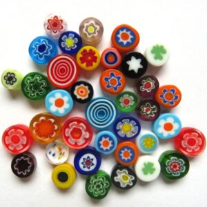 Millefiori Multi coloured